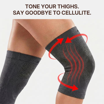 Silix™ 3D Compression Knee Sleeves –Say Goodbye to Saggy, Uneven-Looking Legs