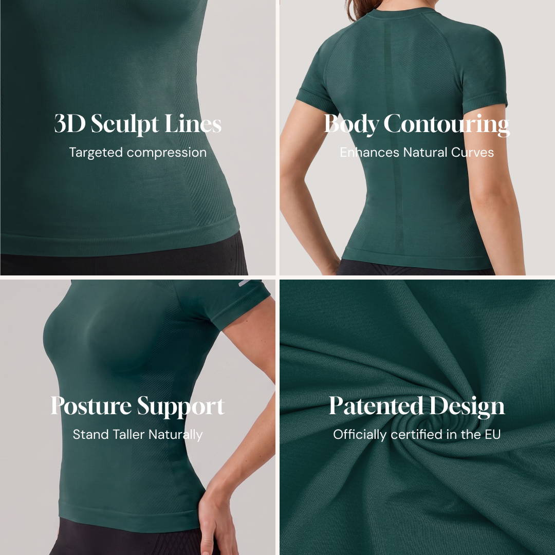 Silix™ Sculpting Short Sleeve Top