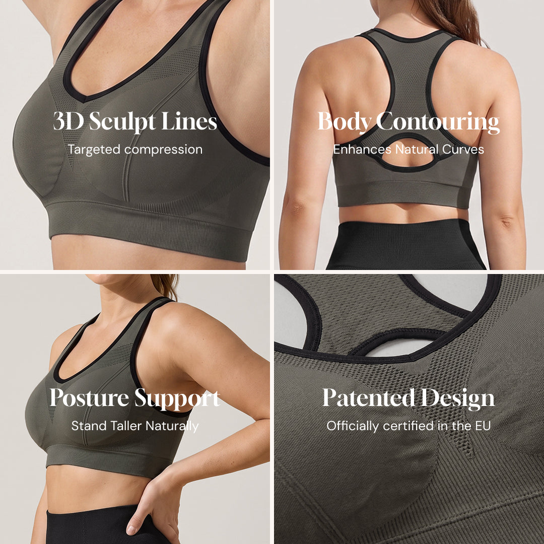 Seamless Shock proof Sports Bra