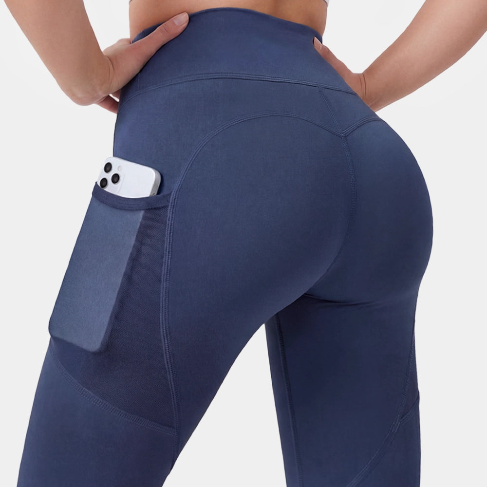 SILIX High-Waist Tummy Control Pocket Leggings