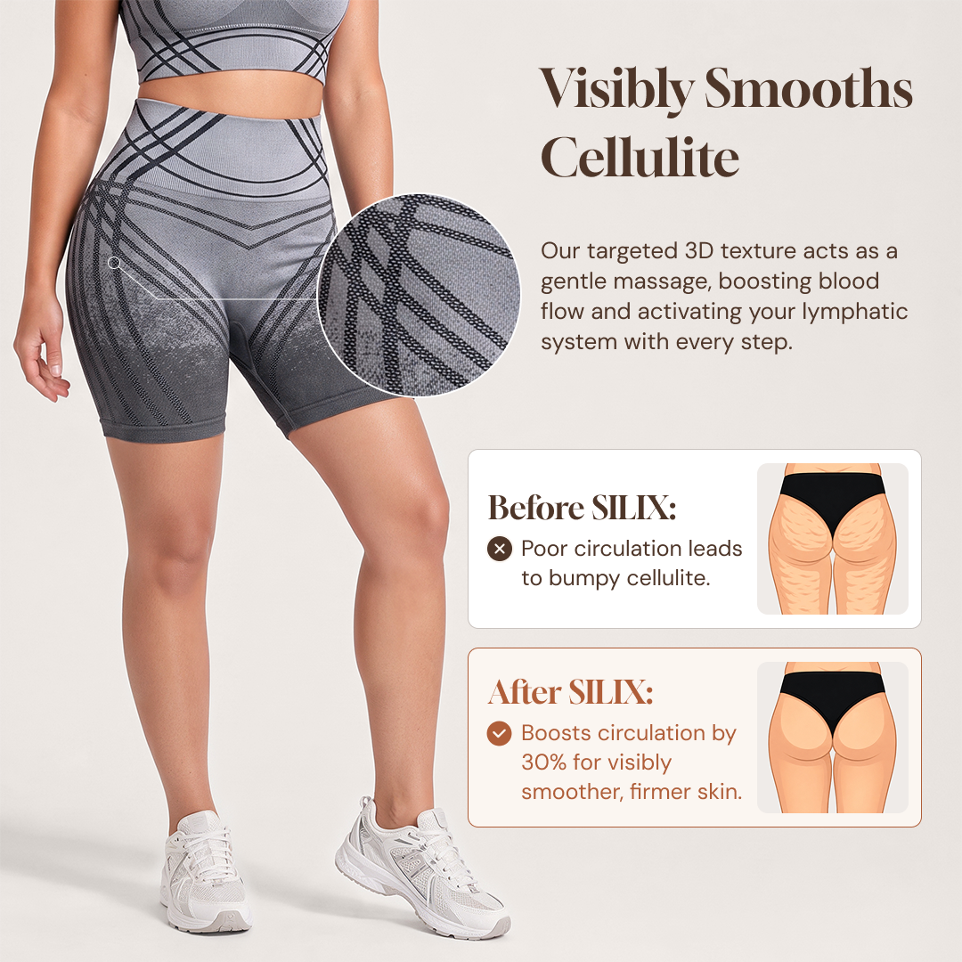 Silix™  Seamless V-Shape Active Short Set