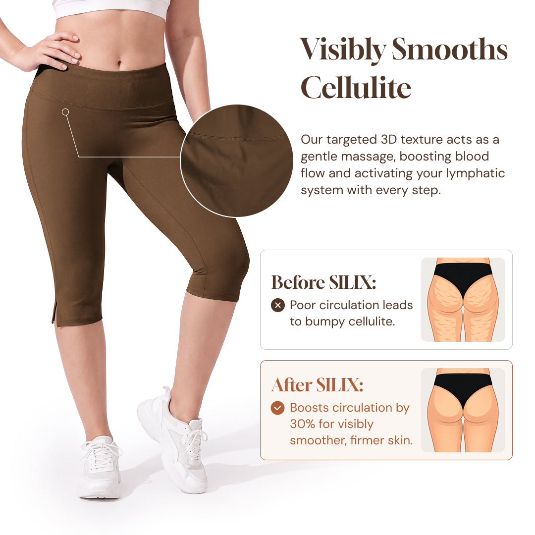 Silix™ AirMove Anti-Chafing Capri Leggings